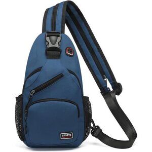 Convertible Sling Bag Crossbody Backpack, 11-Inch Pads Bags with Headphone Jack